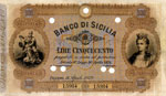 Banco di Sicilia - 500 ... 
