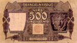 Banco di Napoli - 500 Lire 13/12/1914 DJ ... 