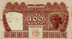 Banco di Napoli - 100 Lire 31/05/1915 RD ... 
