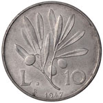 Repubblica Italiana - 10, 5, 2 e Lira 1947 - ... 
