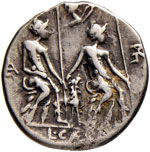 Caesia - Lucius Caesius - Denario (112-111 ... 