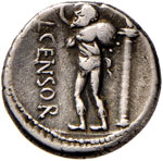 Marcia - L. Censorinus - Denario (82 a.C.) ... 