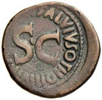 Augusto (27 a.C.-14 d.C.) Asse - Testa a s. ... 