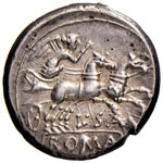 Saufeia - L. Saufeius - Denario (152 a.C.) ... 