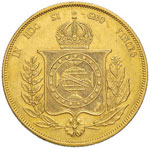 BRASILE Pedro II (1831-1889) 20.000 Reis ... 