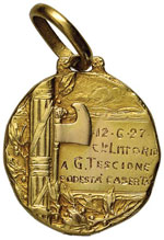 MEDAGLIE FASCISTE Medaglia 1927 – AU (g ... 