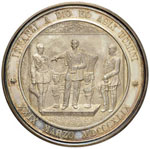 SAVOIA Medaglia 1849 Giuramento di Vittorio ... 