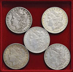 USA Dollaro 1882 S, 1892 O, 1892, 1896 O, ... 