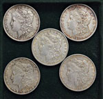 USA Dollaro 1880, 1885, 1887, 1889, 1890 - ... 