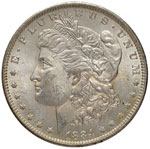 USA Dollaro 1884 O - AG ... 