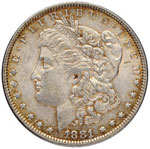 USA Dollaro 1881 O - AG ... 