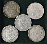 USA Dollaro 1878 S, 1878 CC (MB), 1879, ... 