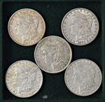 USA Dollaro 1880 O, 1880 S, 1882, 1882 O, ... 