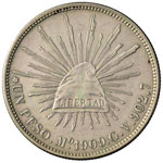 MESSICO Repubblica - Peso 1909 - AG (g 27,15)