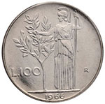 Repubblica italiana - 100 Lire 1966 - AC ... 