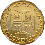 BRASILE Joao V (1706-1750) 20.000 Reis 1726 ... 