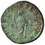 Gordiano III (238-244) Sesterzio - Busto a ... 