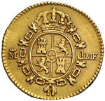 SPAGNA Carlo IV (1788-1808) Mezzo escudo ... 