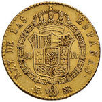 SPAGNA Fernando VII (1808-1833) 80 Reales ... 