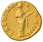 Antonino Pio (138-161) Aureo - Testa a d. - ... 