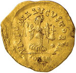 Anastasio (491-518) Tremisse - Busto a d. - ... 