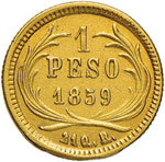 GUATEMALA Peso 1859 - Fr. 36 AU (g 1,65) Da ... 