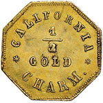 USA California Gold - Mezzo dollaro 1872 - ... 