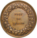 Medaglia Prix de Vertu – Opus: Gatteaux ... 