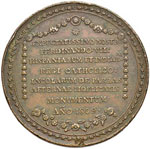 Medaglia 1809 attestazione di fedeltà dei ... 