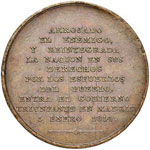 Medaglia 1814 Restaurazione in Spagna – R/ ... 