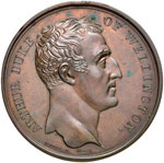 Medaglia 1815 Wellington ... 