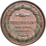 Medaglia 1815 Wellington e la battaglia di ... 