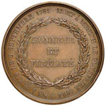Medaglia 1824 per la morte di Eugenio, ... 