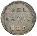 Pio VI (1774-1799) Terni – 6 Baiocchi 1797 ... 