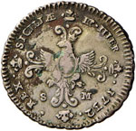 Carlo III (1720-1734) 3 Tarì 1732 sigla C P ... 