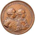 SICILIA Medaglia 1772 ... 