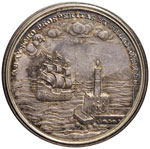 SICILIA Medaglia 1720 Nomina di Carlo VI a ... 