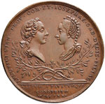 Carlo Emanuele III (1730-1773) Medaglia 1771 ... 