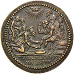 Innocenzo IX (1591) Medaglia A. I Lavanda ... 