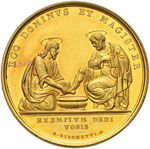 Pio IX (1846-1878) Medaglia A. XX Lavanda ... 