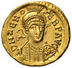 Zeno (475-476) Solido ... 