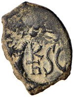 Eraclio (610-641) Follis (zecca siciliana) ... 