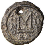 Costante II (641-668) Follis (Ravenna) Busti ... 