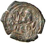 Costante II (641-668) Follis - Busto di ... 