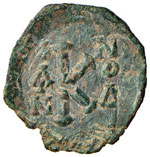 Costante II (641-668) Mezzo follis ... 