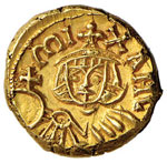 Michele II (820-829) Solido (Siracusa) Busto ... 