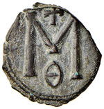 Michele II (820-829) Follis (Siracusa) Busti ... 