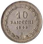 Pio IX (1846-1878) Bologna - 10 Baiocchi ... 