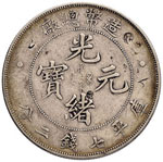 CINA Tientsin - Dollaro (1908) - Dav. 214; ... 