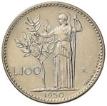 Repubblica italiana (1946-) 100 Lire 1950 ... 